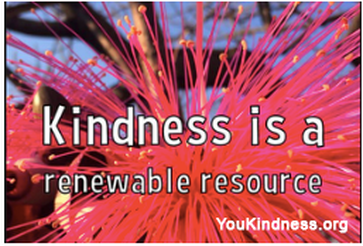 kindness is s renewable resource